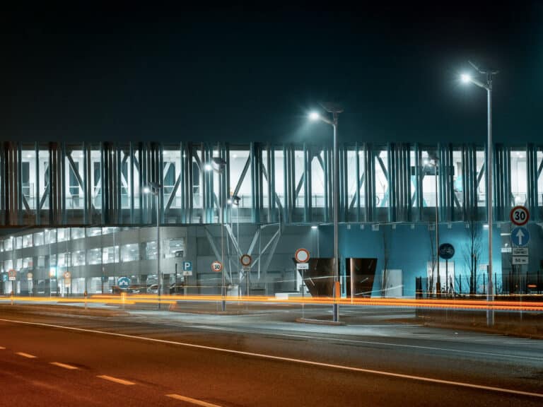 AE3 Perm Lighting Night Airport