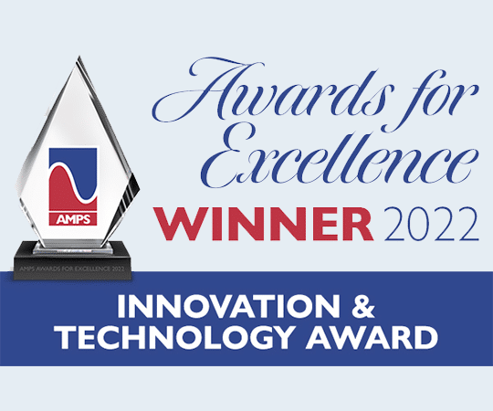 Prolectric wins the AMPS Innovation & Technology Award