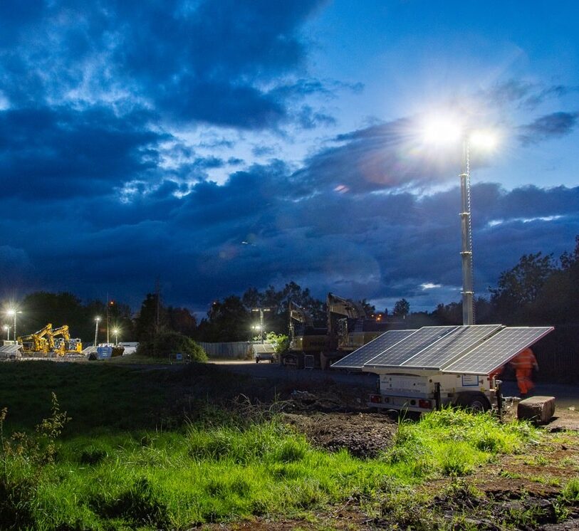 Llanwern Site of the Future with Prolectric ProLight and Network Rail and Colas