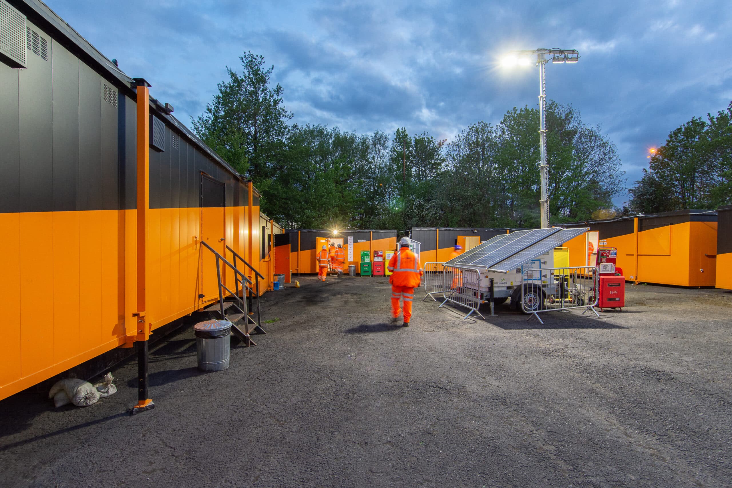 Prolight lighting up accommodation cabins