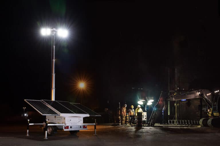 Prolight deployed at construction site