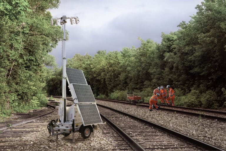 Prolectric ProRXM Solar Tower Light Rail [Day]
