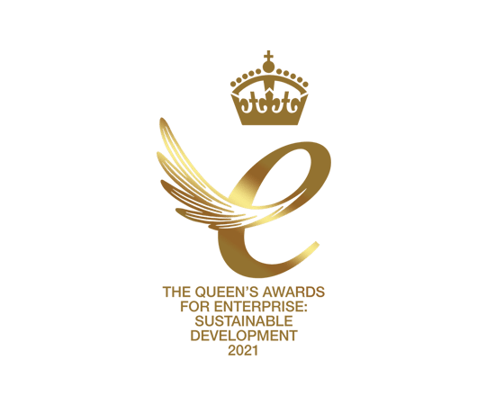 Queens Awards Logo 2021 gold
