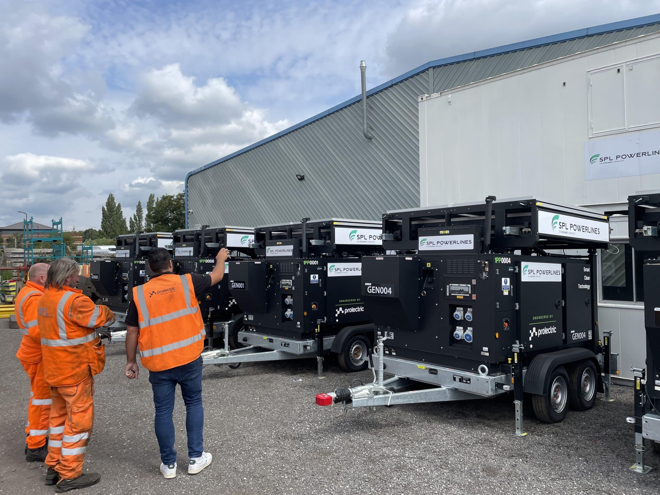 SPL Powerlines Generator Fleet training