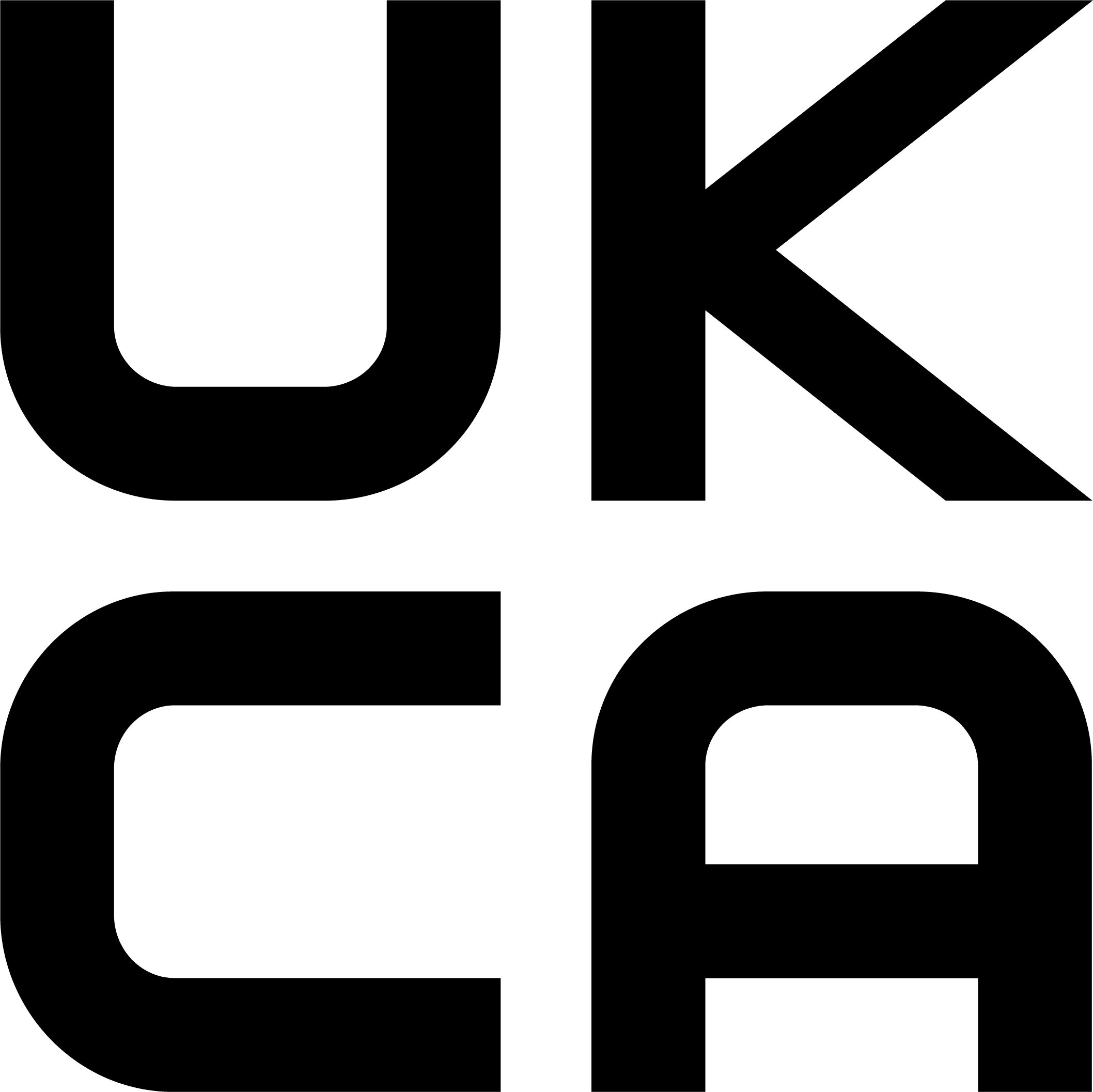 UKCA Black logo