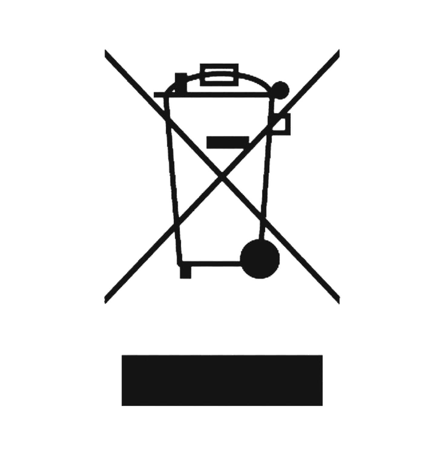 WEEE Black Logo
